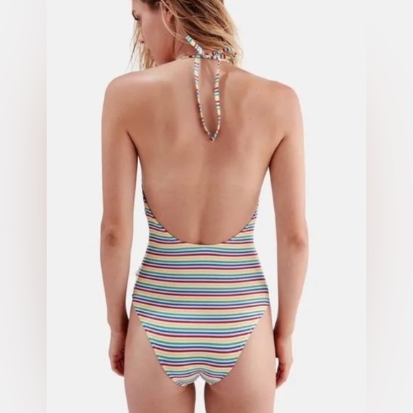 Solids and Striped- Nadine- swimsuit Sz-Lg Multicolored- New w/tags & liner - Picture 3 of 12